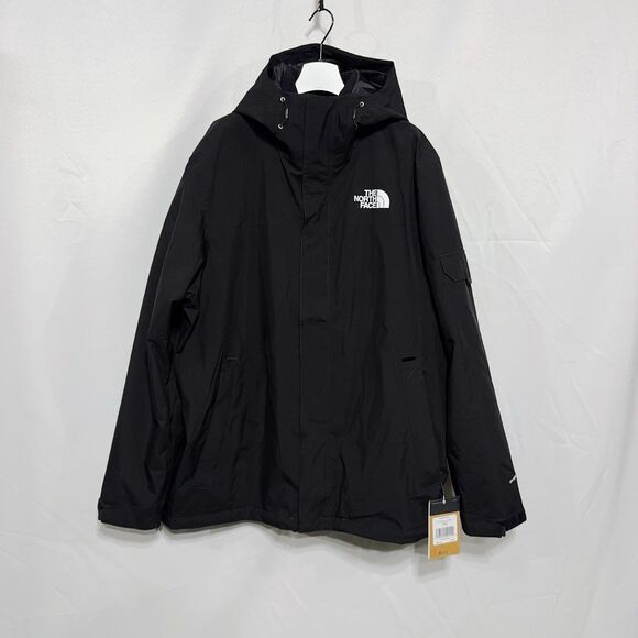 The North Face Toro Peak 3 in 1 Triclimate Waterproof Hooded fleece Jacket Black - Picture 2 of 15